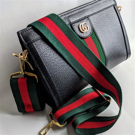 gucci red strap|authentic gucci purse strap.